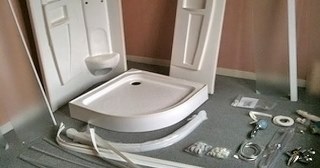 Установка душевой кабины Ступино, цена от 3048 руб.